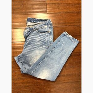 Torrid Boyfriend Straight - Vintage Stretch - Denim Distressed Jeans - Size 20 R